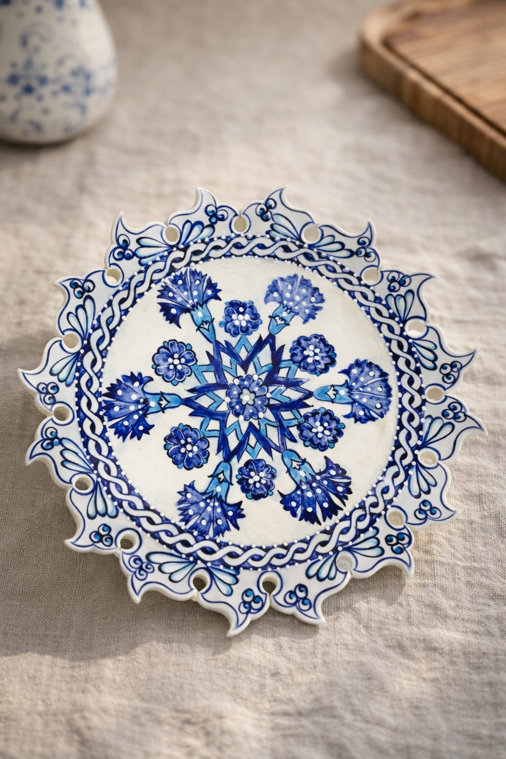 Blue Feast Plate