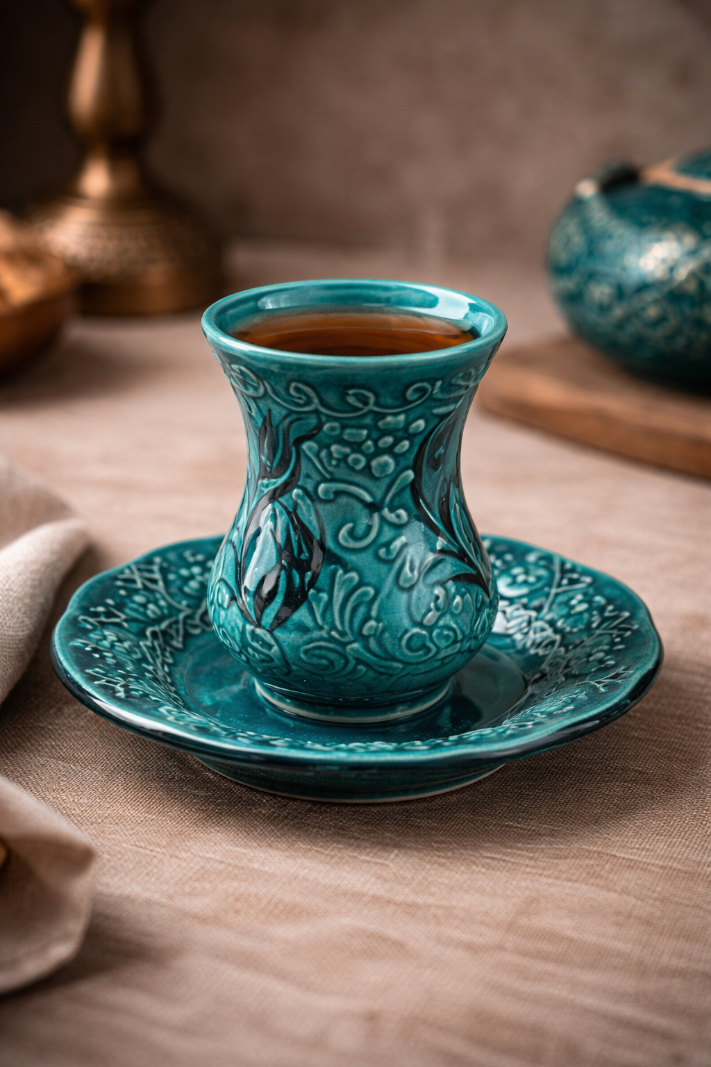 Turquoise Breeze Tea Set
