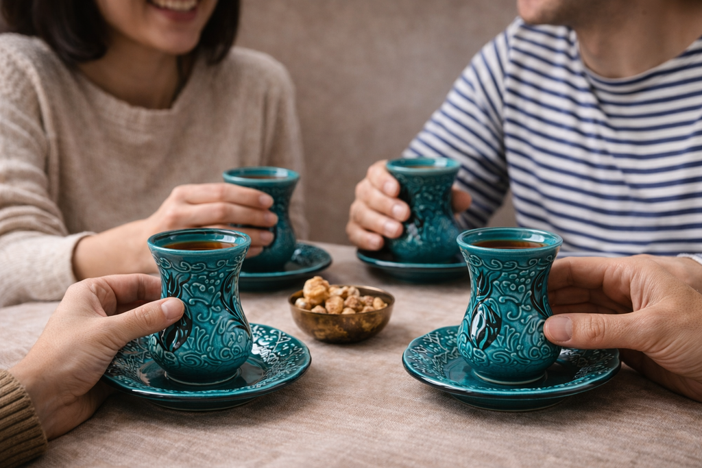 Turquoise Breeze Tea Set