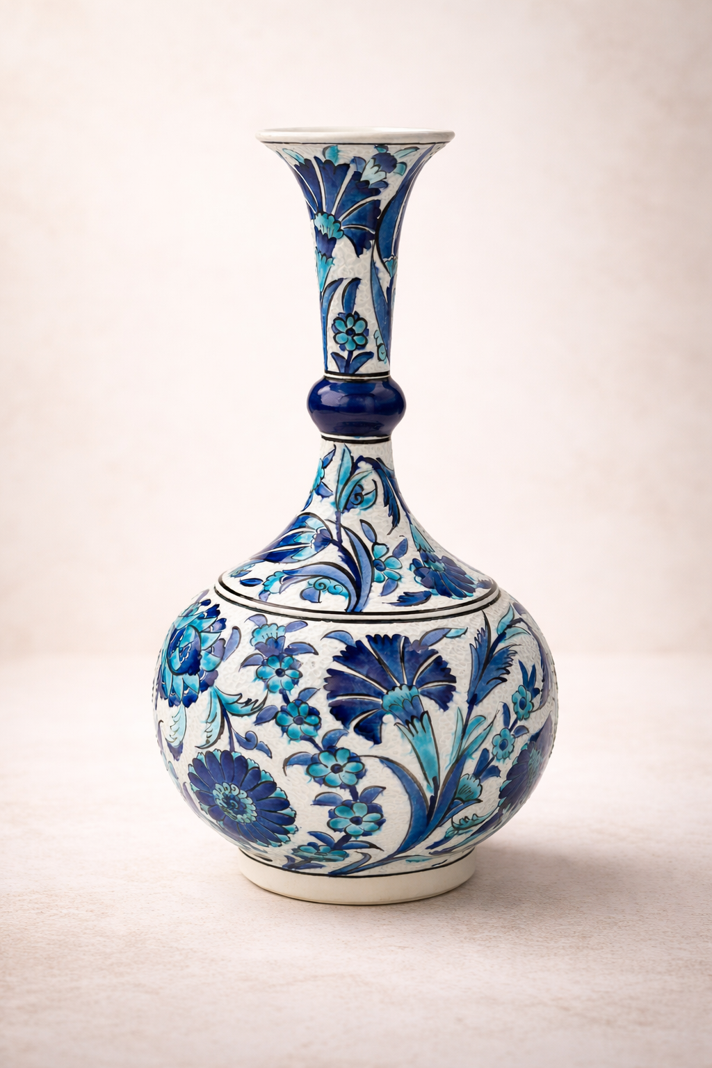 Blue Elegance Vase