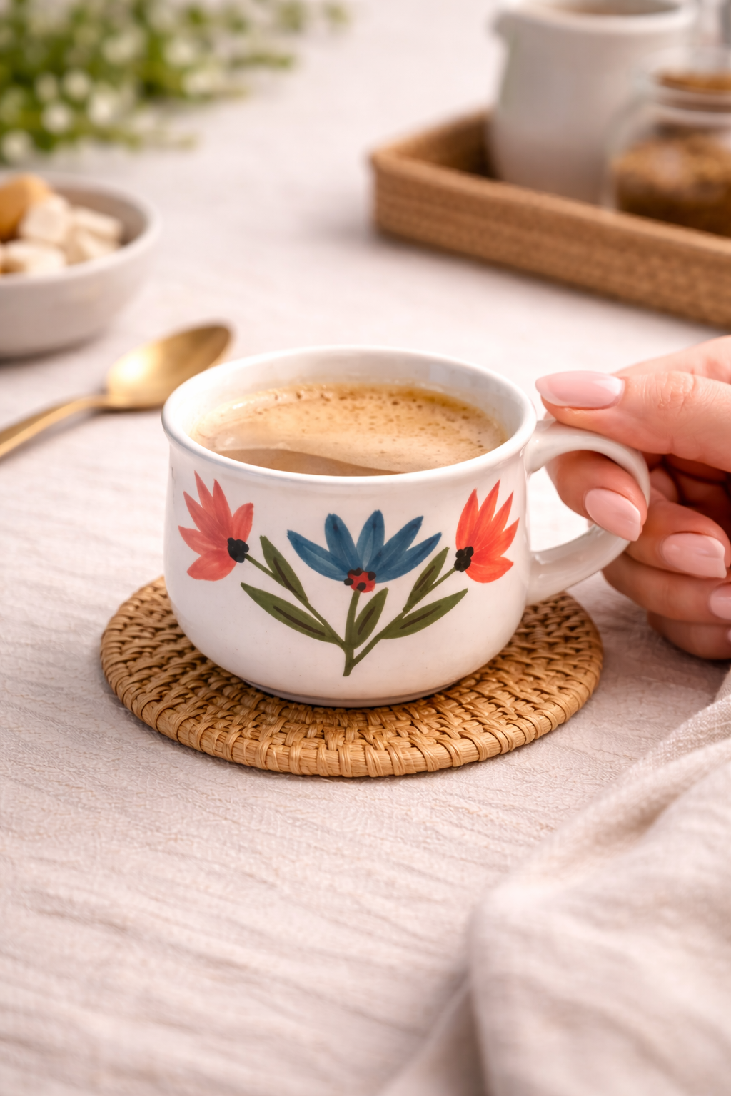 Anatolian Bloom Coffee Cup