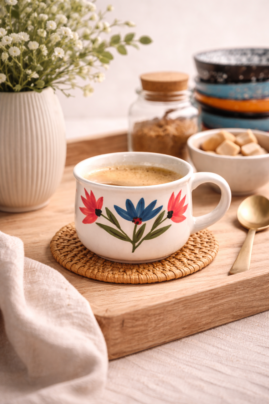 Anatolian Bloom Coffee Cup