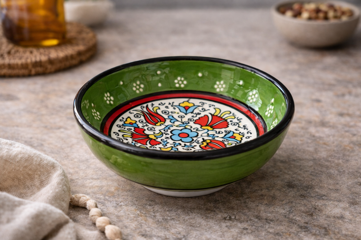 Emerald Anatolia Bowl